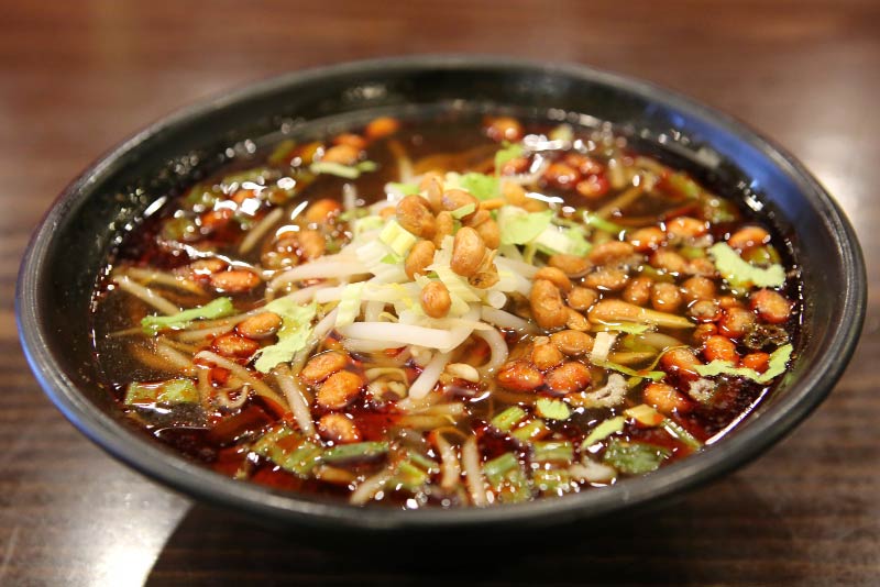 chengdu hot & sour green bean noodles 酸辣粉  <img title='Spicy & Hot' align='absmiddle' src='/css/spicy.png' />